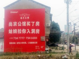 东阳墙体广告在乡镇、农村市场的媒体优势