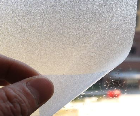 东阳玻璃门外面粘广告用什么材料好？