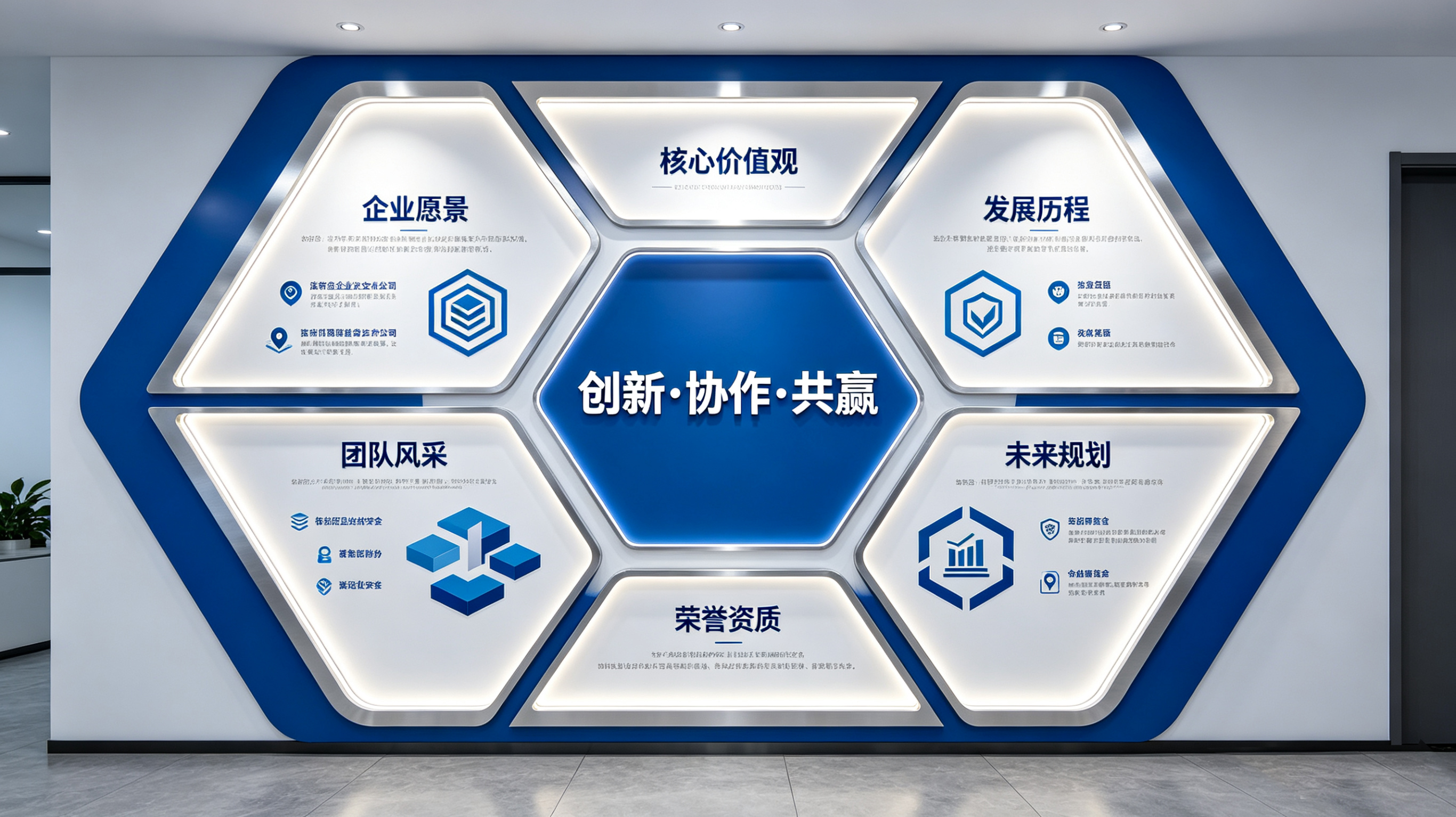 东阳企业文化墙六边形避坑指南（新手常犯5个错误）